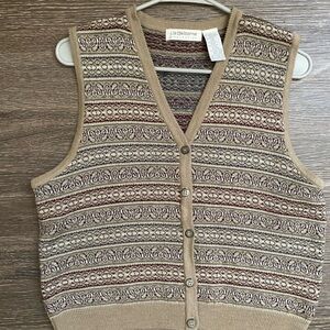 Vintage Liz Claiborne Sweater Vest